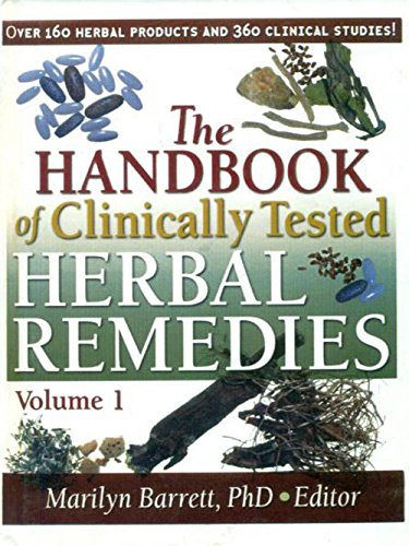 Stock image for The Handbook Of Clinically Tested Herbal Remedies, Vol. 1 for sale by Kanic Books
