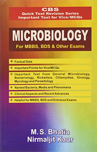 9788123915333: CBS Quick Text Revision Series Important Text for Viva/MCQs: Microbiology for MBBS, BDS and Other Exams