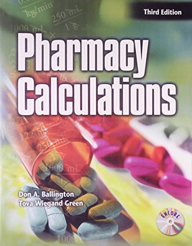 9788123915401: Pharmacy Calculations
