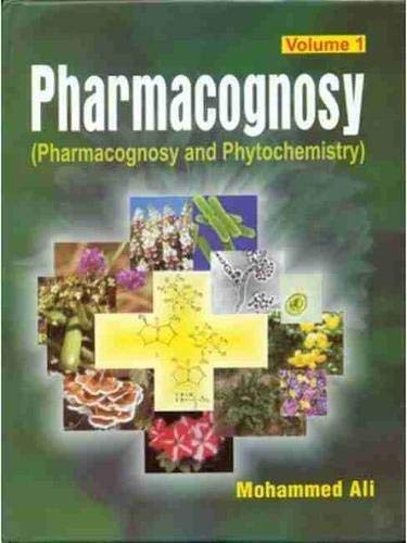 Pharmacognosy and Phytochmemistry: v. 1 [Dec 01, 2008] Ali, M. (Pharmacognosy and Phytochemistry) (9788123916156) by Ali, Mohammed