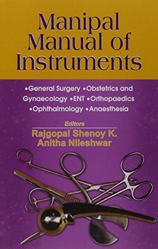 9788123918037: Manipal Manual Of Instruments
