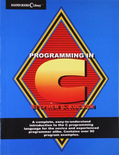 Imagen de archivo de Programming in C a la venta por Majestic Books