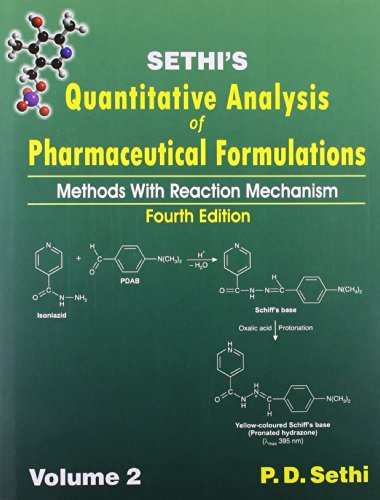 Sethi Quantitative Analysis of Pharmaceutical Formulations : Methods With Reaction Mechanism (Fou...