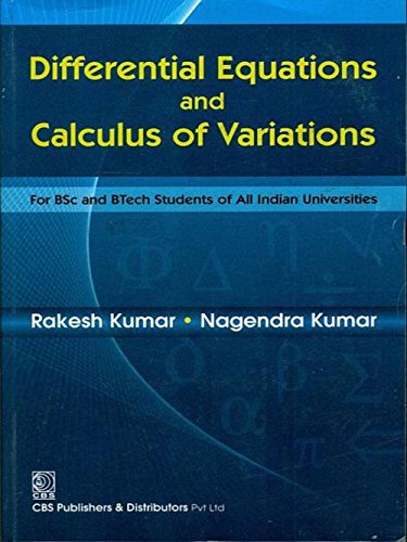 Differential Equations and Calculus of Variations