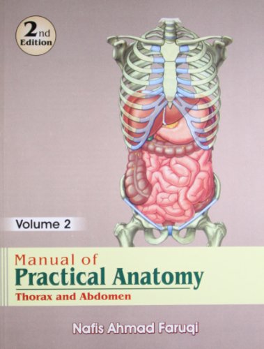 9788123922720: Manual of Practical Anatomy: Volume 2: Thorax and Abdoment