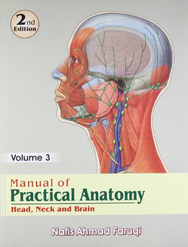 Imagen de archivo de Manual Of Practical Anatomy Head Neck And Brain 2Ed Vol. 3 a la venta por Books in my Basket