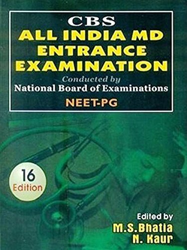 9788123922768: CBS All India MD Entrance Examination