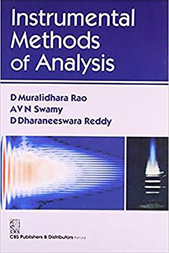 Beispielbild fr Instrumental Methods Of Analysis(Pb-2013) zum Verkauf von Books From California