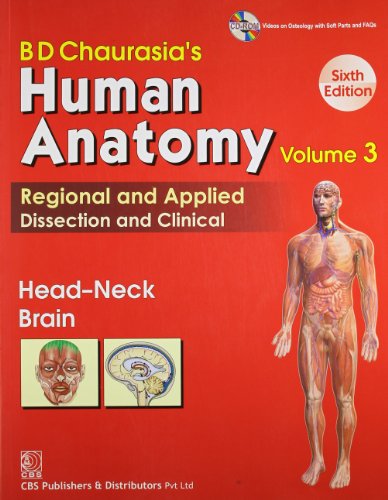 Stock image for Human Anatomy 6E Vol 3 Head Neck Brain (Pb 2015) for sale by GF Books, Inc.