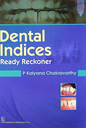 Stock image for Dental Indices Ready Reckoner (2014) for sale by Kanic Books