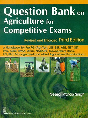 9788123924366: Question Bank On Agriculture For Competitive Exams (Revised & Enlarged, 3 Edn) Pb-2014