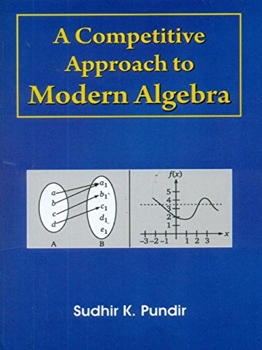 9788123925332: A Competitive Approach to Modern Algebra