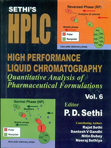 Beispielbild fr Sethis HPLC: High Performance Liquid Chromatography: Quantitative Analysis of Pharmaceutical Formulations Volume 6 zum Verkauf von Mispah books