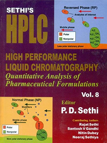 Beispielbild fr Sethis HPLC: High Performance Liquid Chromatography: Quantitative Analysis of Pharmaceutical Formulations Volume 8 zum Verkauf von Mispah books