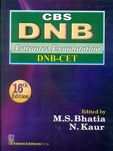 9788123926698: Cbs Dnb Entrance Examination Dnb-Cet, 16Edn (Pb 2015)