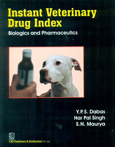 Stock image for Instant Veterinary Drug Index for sale by Books Puddle