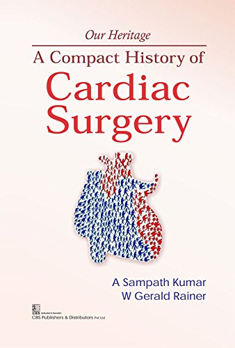 9788123928609: A Compact History of Cardiac Surgery