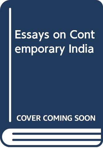 Stock image for Essays on Contemporary India for sale by Books Puddle