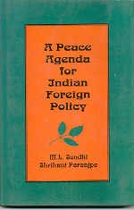 Imagen de archivo de A Peace Agenda for Indian Foreign Policy a la venta por Books Puddle