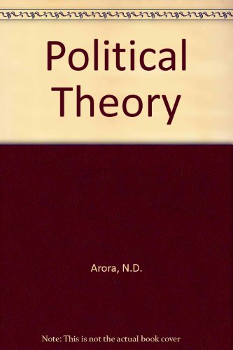 9788124105955: Political Theory
