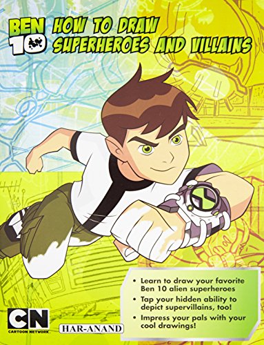 9788124118597: Ben10- How to Draw Superheroes and Villains