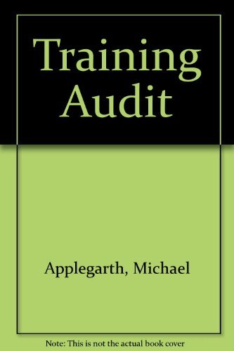 Stock image for Training Audit for sale by Books Puddle