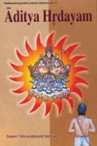 Imagen de archivo de Aditya Hrdayam: With the Commentary Tattvaprakasika a la venta por Front Cover Books