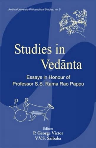 9788124603505: Studies in Vedanta