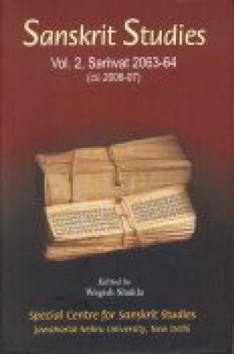 Sanskrit Studies (Vol. 2: Samvat 2063-64) CE 2006-07