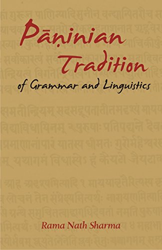 Imagen de archivo de Paninian Tradition of Grammar and Linguistics a la venta por Books Puddle