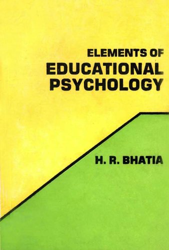 Stock image for Elements of Educational Psychology for sale by Books Puddle