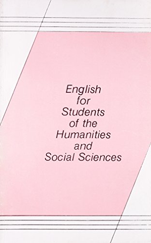 9788125000884: English for Students of the Humanities and Social Sciences