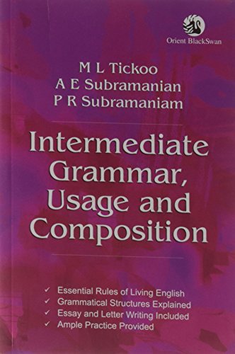 Beispielbild fr Intermediate Grammar, Usage and Composition zum Verkauf von Majestic Books