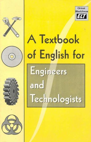 Imagen de archivo de A Text Book of English for Engineers and Technologists a la venta por Books Puddle