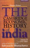 9788125027317: The Cambridge Economic History Of India, Vol 2: