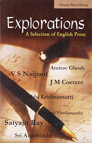 9788125033851: EXPLORATIONS: A SELECTION OF ENGLIGH PROSE [Paperback] [Jan 01, 2017] DANTA FARHEENA [Paperback] [Jan 01, 2017] DANTA FARHEENA