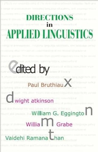 Stock image for Directions in Applied Linguistics : Essays in Honor of Robert B Kaplan for sale by Vedams eBooks (P) Ltd
