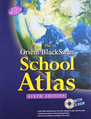 Stock image for The Orient BlackSwan School Atlas (with CD-ROM) for sale by dsmbooks