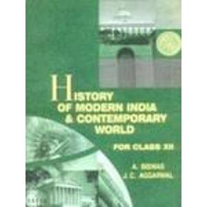 History of Modern India and Contemporary World (9788125905943) by Biswar, A.