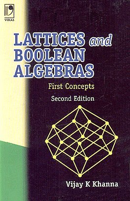 9788125916536: Lattices and Boolean Algebra: First Concepts