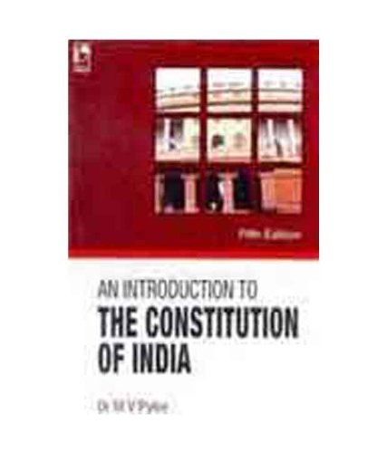 Stock image for An Introduction to The Constitution of India for sale by GF Books, Inc.