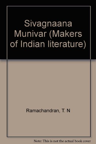 9788126006304: Sivagnaana Munivar (Makers of Indian literature)