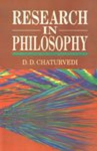 Stock image for Research In Philosophy for sale by Books in my Basket