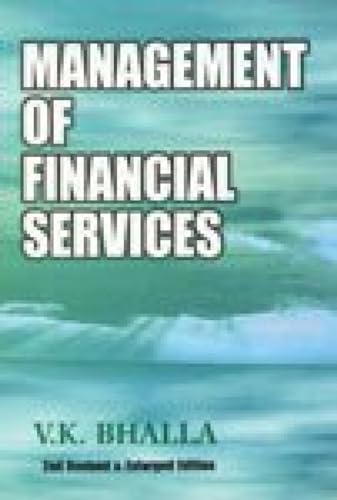 Stock image for Management of Financial Services for sale by PBShop.store US