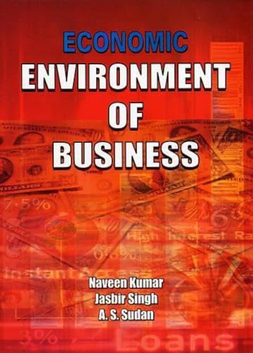 9788126117055: Economic Environment of Business