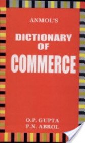Imagen de archivo de Dictionary of Commerce a la venta por Books in my Basket