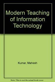 Stock image for Modern Teaching Of Information Technology for sale by Books in my Basket