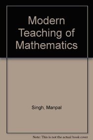 9788126121052: Modern Teaching of Mathematics