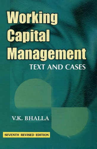 9788126123957: Working Capital Management