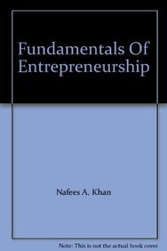 Stock image for Fundamentals of Entrepreneurship for sale by Books in my Basket